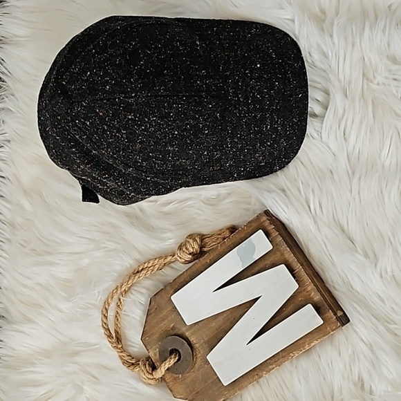 aili's Corner Black Tweed Adjustable Hat NWT - Picture 1 of 9